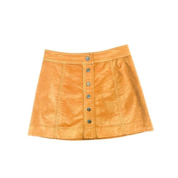 MADEWELL VELVETEEN A-LINE SKIRT SIZE 4 MSRP $88 - Picture 3 of 8